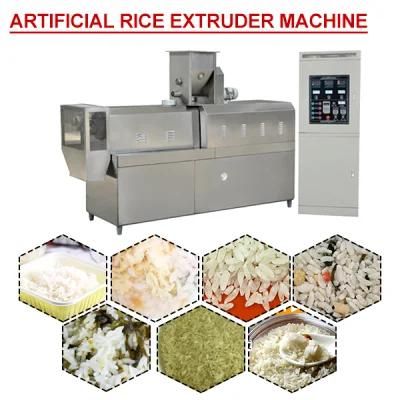 Automatic Flattening Rice Flake Crispy Snack Food Extruding Machine Production Line