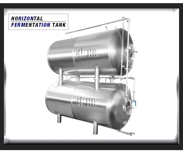 1000L Beer Brewery Fermentation Jacketed Fermentation Tank Fermenter for Beer