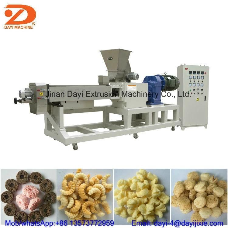 New Condition High Quality Core Filled Puff Snacks Machine Plant