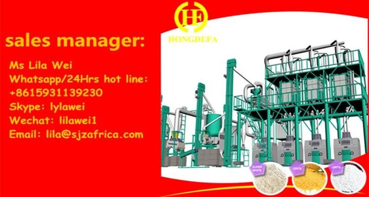 20t/24h Maize Milling Mill for Africa Market