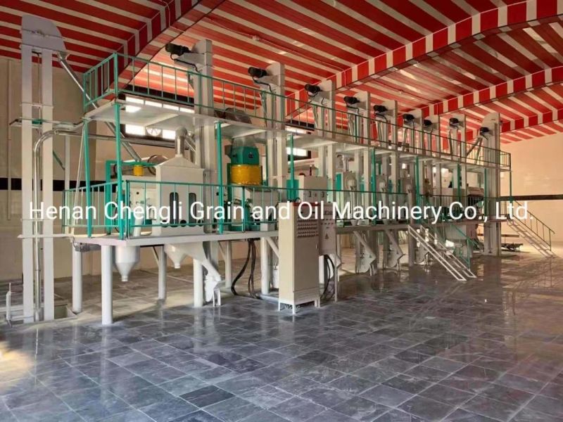 Industrial Maize Corn Flour Mill Plant Corn Grits Making Machine Semolina Processing Machine