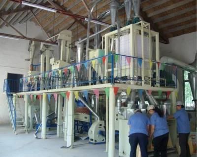 Complete System Corn Mill at Least 10 Tons Per Hour Capacity