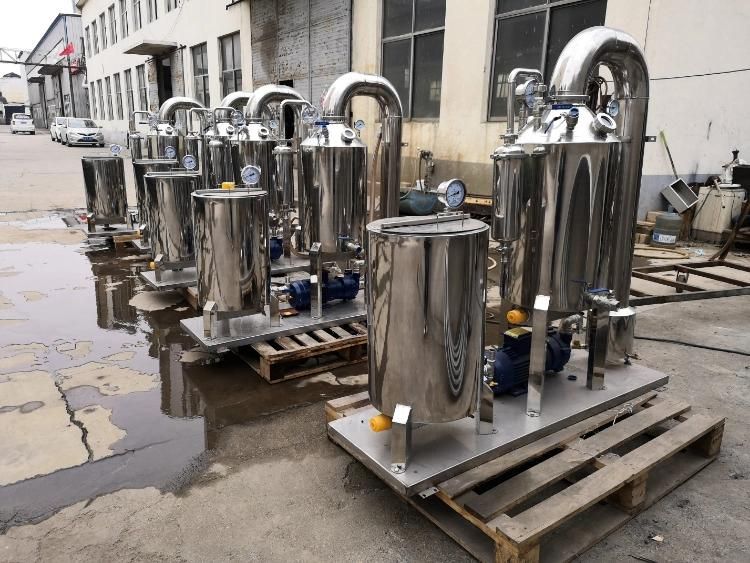 Fine Filtration Honey Thickener Machine with Temperature Display