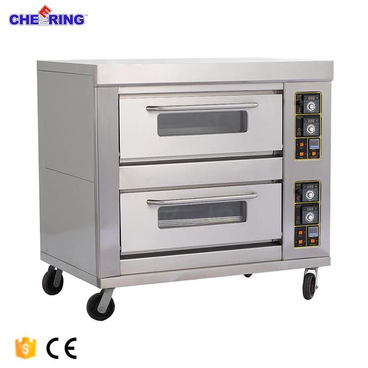 Commercial 2 Layer 4 Trays Gas Oven for Sale