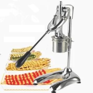 Snack Machine 30cm Hand-Operated Manual Long Chips/French Fries Making Machine Super Long ...