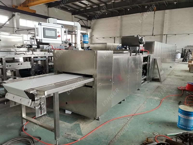 Italy Fully Automatic Price Chocolate Chip Manufacturers Chocolate Production Line for Sale