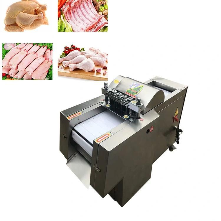 Automatic Meat Cube Dicer Chopper Cutter Frozen Chicken Duck Dicing Machine Meat Cutting Machine