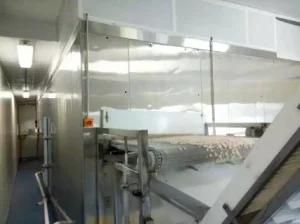 Strawberry/Sweet Corn Freezing Processing Line/Fludized Bed Tunnel Freezer/Berry Quick ...