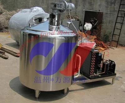 500 Liter Vertical Milk Cooling Tank