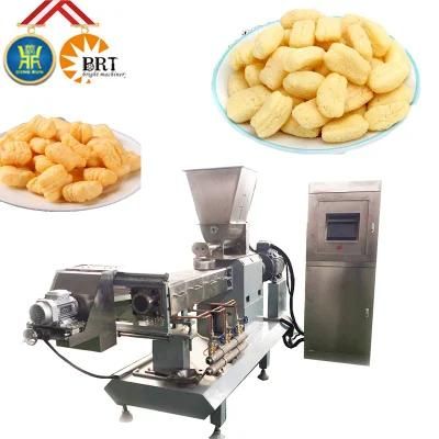 Extruded Puffed Corn Rice Snacks Extruder Processing Machine Puff