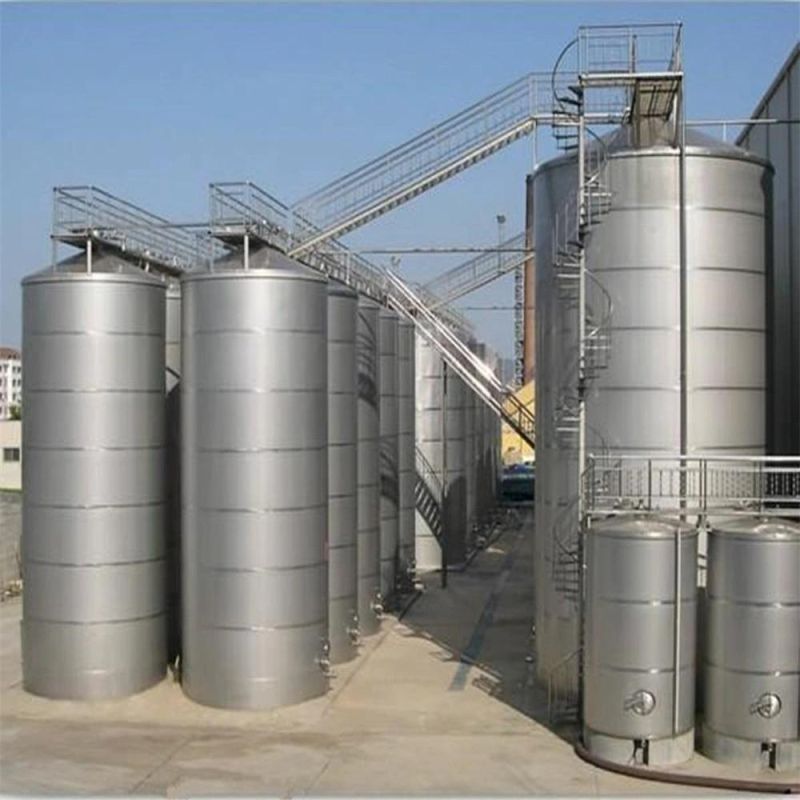 2000L Sanitary Stainless Steel Jacketed Blending Mixing Tank Factory