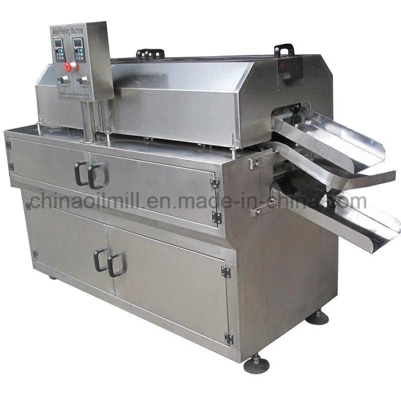 Aloe Cactus Processing Skinning Machine Aloe Vera Peeling Machine