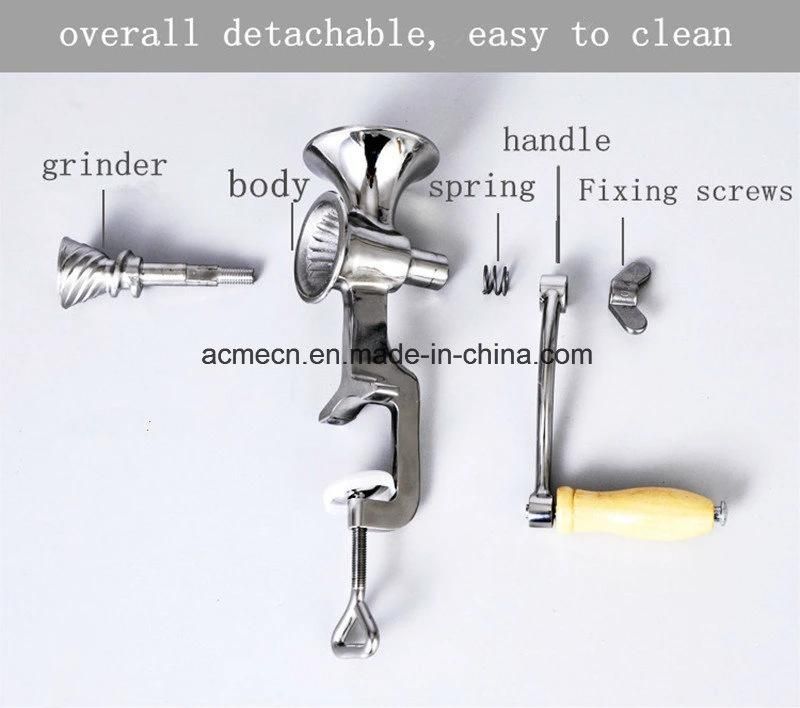 Household Mini Manual Medicinal Materials Pulverizer Chili Flour Making Machine