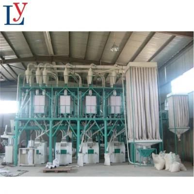 50 T/D Maize Corn Flour Milling Machine Plant for Africa Market