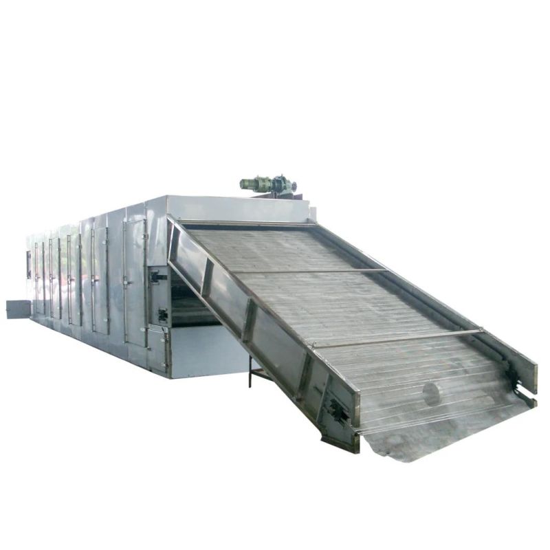 Continous Food and Vegetable Conveyor Belt Drying Machine