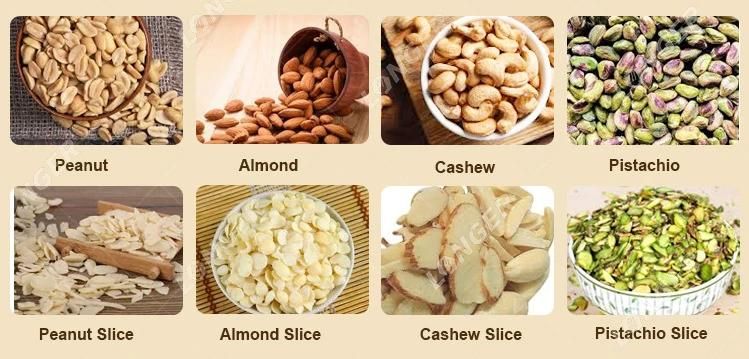 Walnut Kernel Cashew Kernel Slicer Peanut Almond Slicing Machine