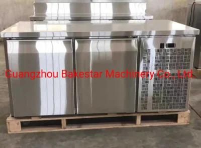 High Quality Stainless Steel Work Table Refrigerator Counter Chiller Freezer