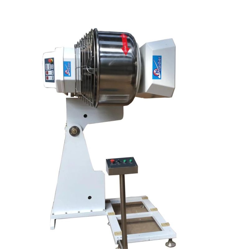 Commercial 50 Kg Dough Kneading Machine / Spiral Dough Mixer