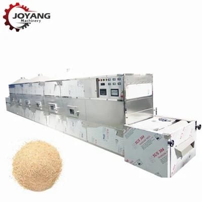 Automatic Microwave Bread Crumb Sterilizing Machine with PLC Control