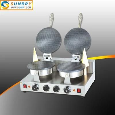 Hot Selling Commercial Double Boilers Ice Cream/Waffle Cone Maker
