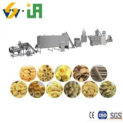 Leisure Inflated Snack Machine for Cereals Food Puff Processing Line