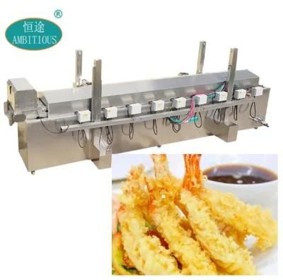 Tempura Shrimps Deep Fried Shrimps Machine Shrimp Frying Machine