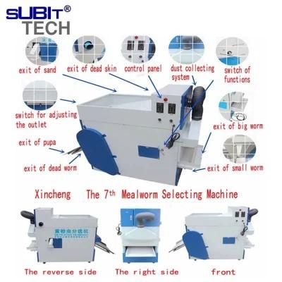 Mealworm Separating Machine Superworm Screening Machine Factory Sale Worms Separator