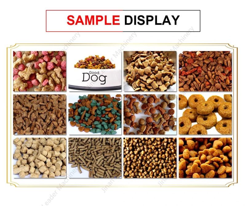 Factory Hot-Sale Pet Dog Fish Food Machine Processing Dog Food Extruder