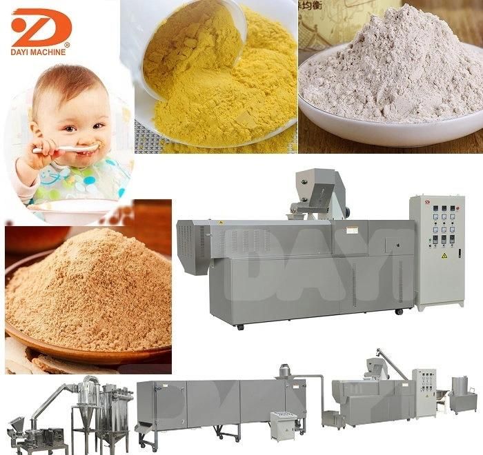 Nutritional Instant Maize Porridge Baby Powder Food Making Machine