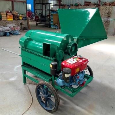 Portable Small Rapeseed Thresher Multi-Functional Wheat Rice Gasoline Electric Threshing Machine