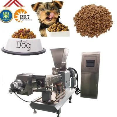 Industrial Automatic Wet Dry Dog Cat Food Extruder Professional Pet Food Production ...