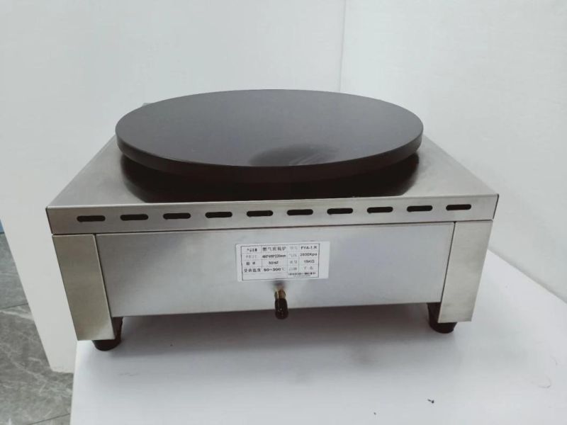 Electricity/Gas Chinese Snack and Gas Food Pancake Machine