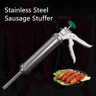 Home Kitchen Food Processing Tools Mini Stainless Steel Filling Sausage Maker Sausage Stuffing Machine