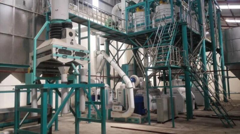 Kenya Installed 150t Maize Mill Factory for Africa Market