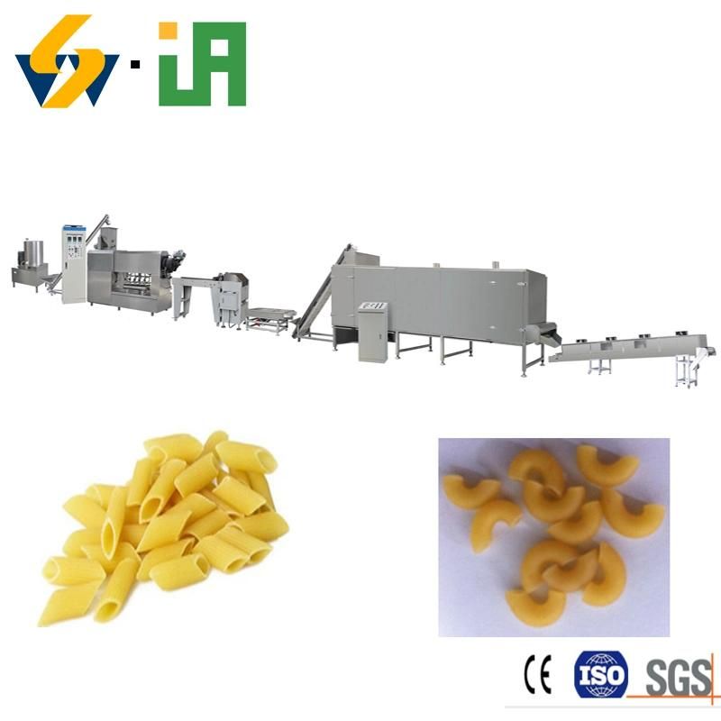 Industrial Automatic Pasta Macaroni Machinery Macaroni Plant
