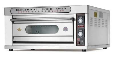 1 Deck 2 Tray Electric Oven for Commercial Kitchen Baking Equipment Food Machinery Bakery ...