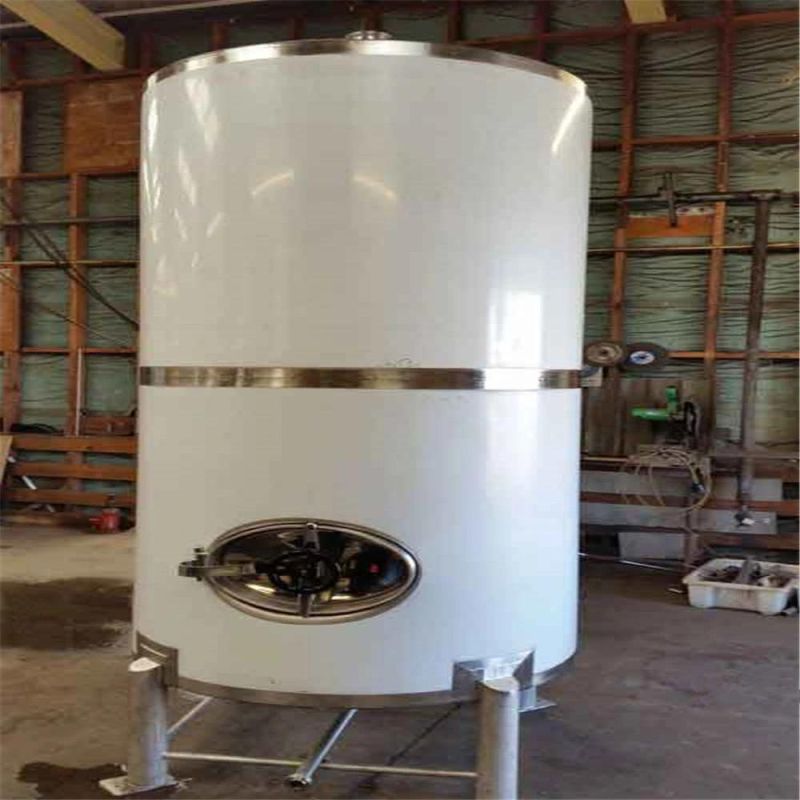 3000L 6000L 10000L Sanitary Stainless Steel Steam Heating Mixer Tank