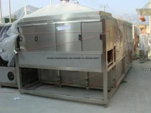 Water Spray Caned Beverage Tunnel Pasteurizer