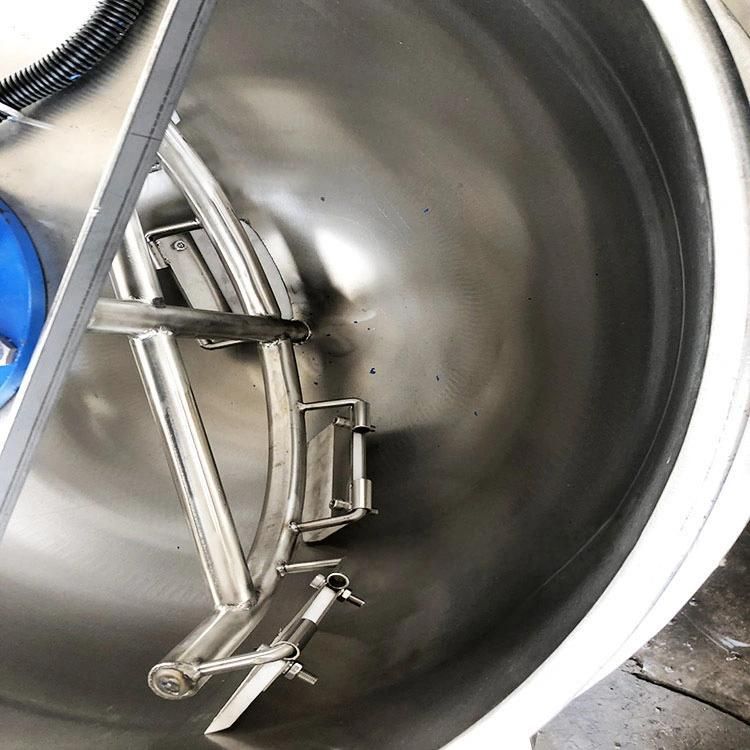 Central Kitchen Equipment Food Machinery Planet Stirring Tilting Sauces Wok Popcorn Furnace
