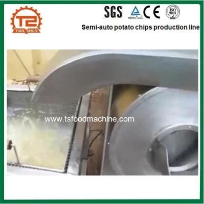 Stainless Steel Potato Cutting Slicer Chips Making Machine