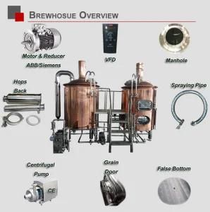 Craft Beer Electric Steam Direct Fire Heating The Mash Making Brew Fermenting Kits Kettle