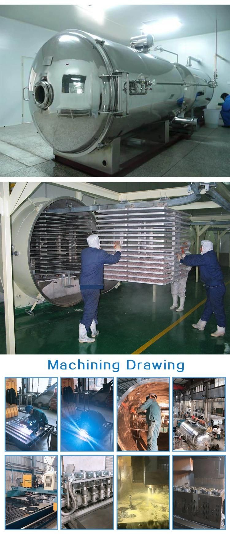 Commercial Vacuum Freeze Dryer Fruit Cosmetic Lyophilizer Freeze Drying Equipment for Mangosteen