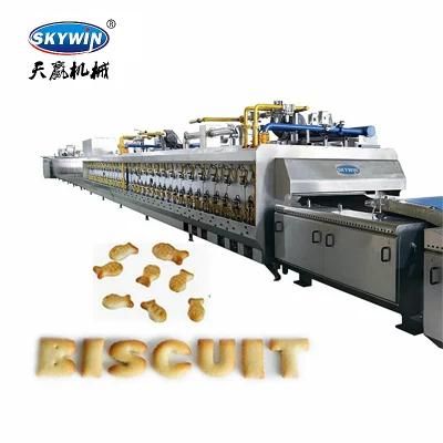 Skywin Factory Cookie Machinery Supplier Biscuit Machine Production Line Dog Biscuit Snack ...