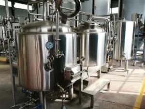 200L Beer Brewery Equipment Two Vessel Three Vessel Brewhouse with Fermenters/Unitanks for ...