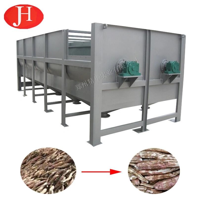 Cassava Flour Cleaning Processing Machines Cassava Washer Large Capacity Paddle Washing Machine