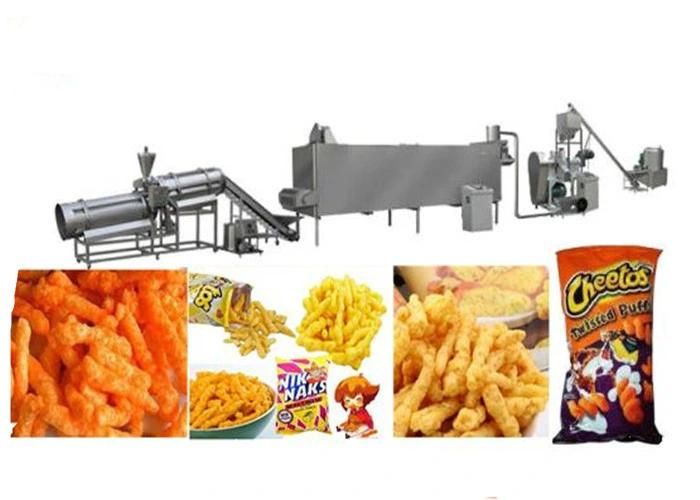 Stainless Steel Kurkure Cheetos Food Making Machine