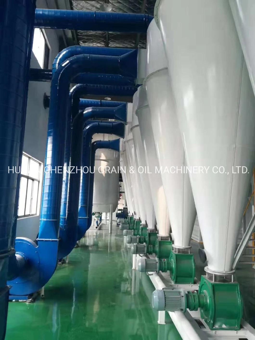 High Quality Clj 50-100tpd Maize Processing Turnkey Project Corn Milling Machine