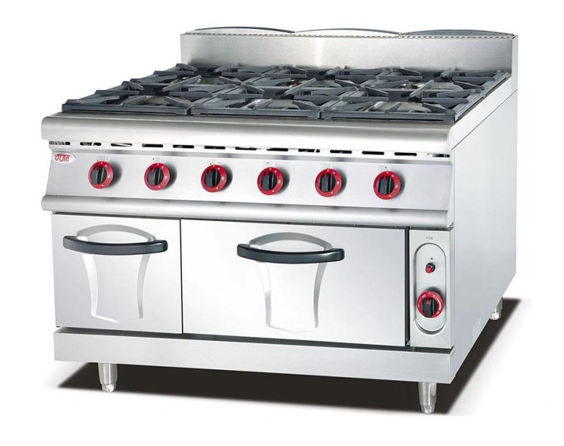Stainless Steel Commercial Gas Range