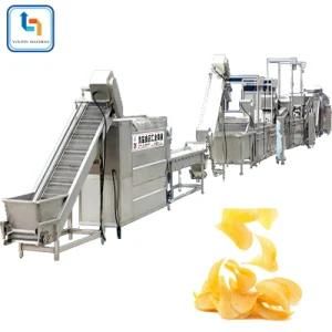 Hot Sale Potato Chips Crisps Making Machine/Frozen French Fries Frying Making Machine