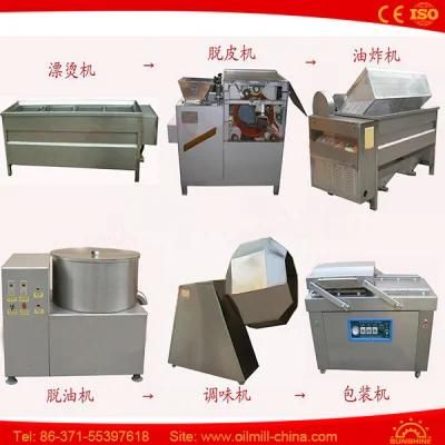Broad Bean Coated Oil Fried Peanut Production Line